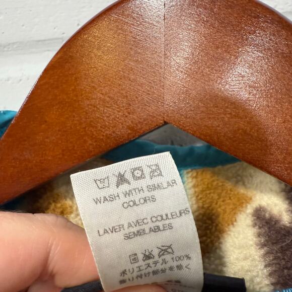 Patagonia Synchilla Snap T Fleece Pullover Guatemalan Tango Bear Brown Aztec XS - Picture 6 of 11